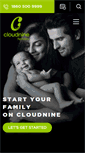 Mobile Screenshot of cloudninefertility.com